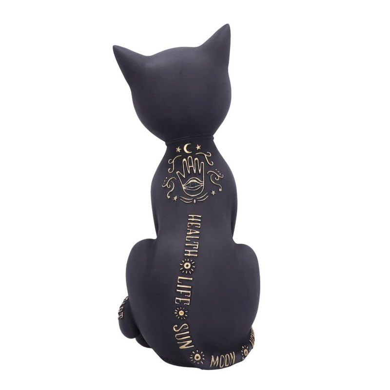 Nemesis Now Fortune Kitty None Statue Standard Polyresin gifts, Gothic,