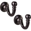 Cast Iron Black Ball End Curtain Holdbacks Hooks Black Ball