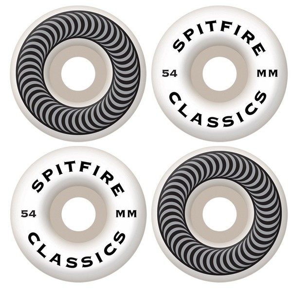 Spitfire Classic Series 54mm High Performance Skateboard Wheel (Set of