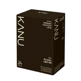 KANU Espresso Chocolat Latte Instant Coffee Mix, 24 Sticks (17.3 g Each) — Balanced Dark Chocolate & Espresso, Smooth Latte Cremer, Enjoy Hot or Iced