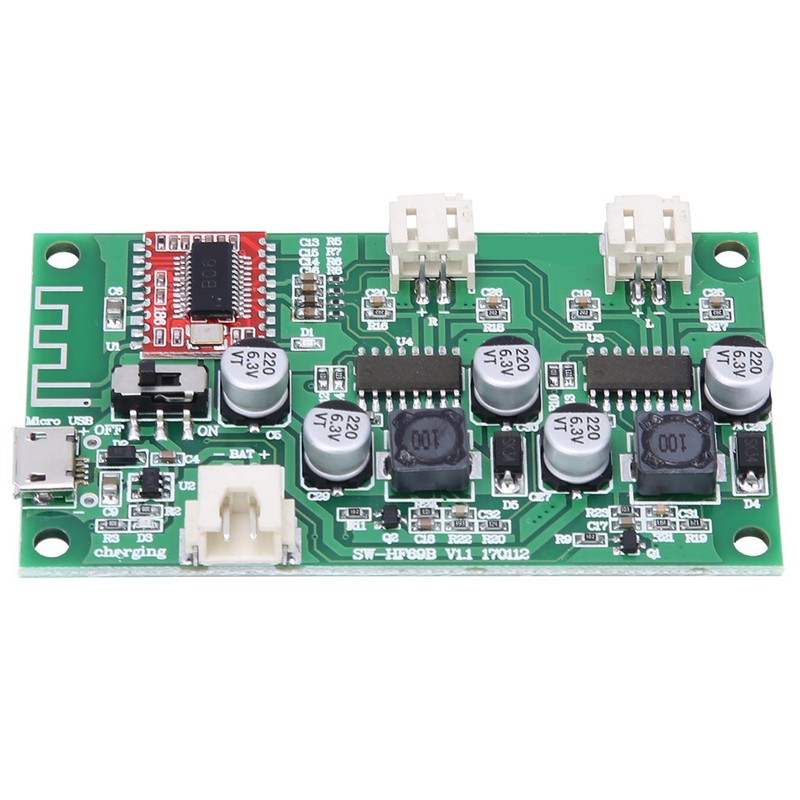 HF69B Power Amplifier Board Speaker Modified Board 2x6W Compatible with