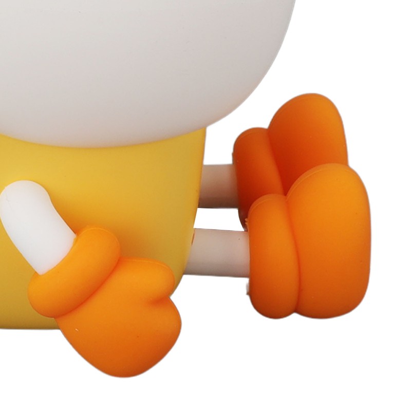 Cute Popcorn Night Light Silicone Nursery Night Light 3 Levels