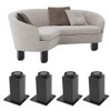 4pcs Cabinet Leg Aluminum Alloy Adjustable Feet Sofa Bed Foot