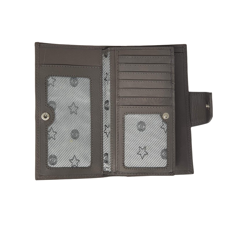 MORUCHA Clutch Wallet for Women Genuine Leather RFID Blocking High