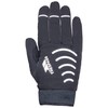 Trespass Crossover, Black, XL, Waterproof Gloves with Burling Adult Unisex,