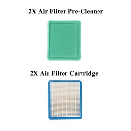 Replacement FOR 2x Air filter For Craftsman 580.752871 580752871 2100 2700 PSI Pressure Washer Mod-D8K-342