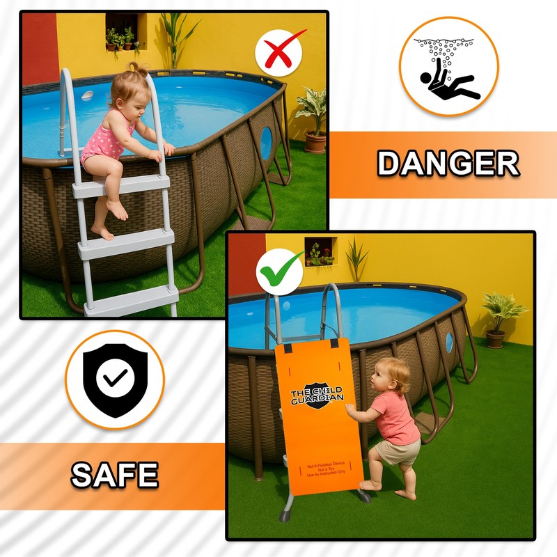 Grandma's Child Saver - Expert Pool Safety Chain Lock -