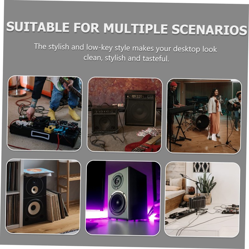 Mipcase 4Pcs Speaker Isolation Feet Vibration Dampers for Subwoofer and