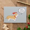 Corgi Christmas Card