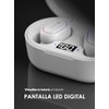 1 Hora Audífonos Inalámbricos Bluetooth con Pantalla LED