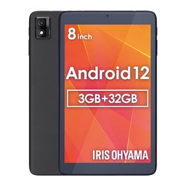 Iris Ohyama Tablet 8-inch Wi-Fi Model, Android 12, Video Viewing, Japanese Support, 1920x1200, 3GB Memory, 32GB Storage, 8 Cores, LUCA TE083M3N1-B