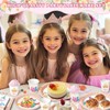 144 Pcs Princess Paper Plates Napkins, Birthday Party Supplies Include