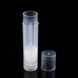 100pcs 5 Ml de Tubos de Brillo de Labios Vacíos, Contenedor de Tubos de Bálsamo Labial y con Tapas de Plástico Tubo de Labios con Soporte de Contenedor de Almacenamiento de