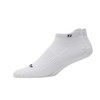 FootJoy Men's ProDry Lightweight Roll Tab Socks, White, Fits Shoe