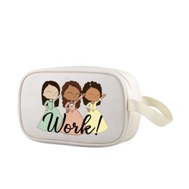 Musical Theater Lover Clear Makeup Bag Musical Merch Musical Character Gift Sister Merch (Work Cbag EU)