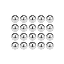 uxcell 12mm Bearing Balls 304 Stainless Steel G100 Precision Balls 20pcs