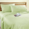 Ras Decor Linen Duvet Cover Set Eastern King Size, Sage