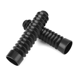 Tw200 Fork Boots,Pw80 Fork Tube Boot Shock,Universal Motorcycle Fork Protector Gaiters - 2X Rubber Front Fork Covers for 250R,ATC 200s Shocks