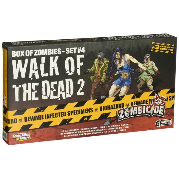 CMON Zombicide: Walk of The Dead 2 Board Game (4 Set)