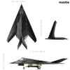 NUOTIE 1/72 F-117 Nighthawk Stealth Striker Fighter U.S. Airforce Jet
