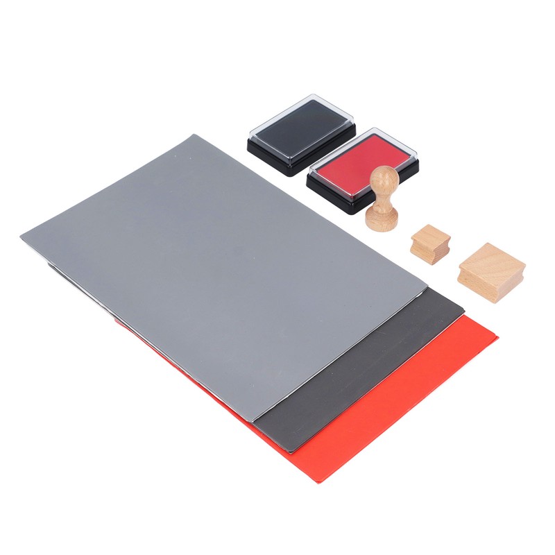 Laser Engraving Machine Rubber Stamp Kit 3Pcs A4 Rubber Stamp