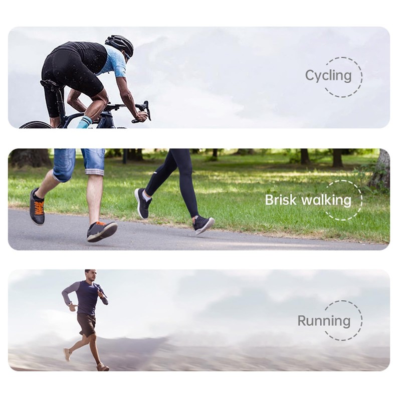 Zopsc Smart Ring Fitness Tracker with Display Screen Gesture Control