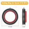 RUKHOOL V10 Dust Bin Top Fixed Sealing Ring for Dyson