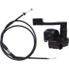 FANCY SCOOTERS THUMB THROTTLE & THROTTLE CABLE ASSEMBLY KAZUMA MEERKAT