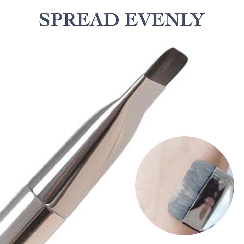 Landrain 2 Stück Ultra Thin Make Up Foundation Brush, Makeup