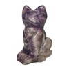 Manekieko Natural Amethyst Crystals and Healing Stones, 50 mm Bag,