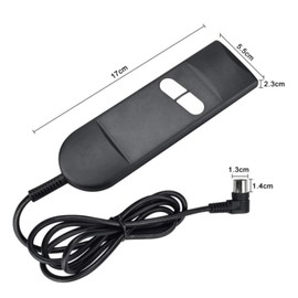 DECARETA Telecomando Poltrona Relax 2 Tasti, Ricambio per Poltrona Elettrica, Alzapersone a 5 Pin, Reclinabile (Lungezza 1.4M)