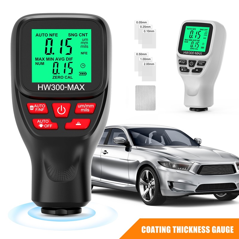 Coating Thickness Gauge Car Paint Thickness Gauge Measuring Metal Plating