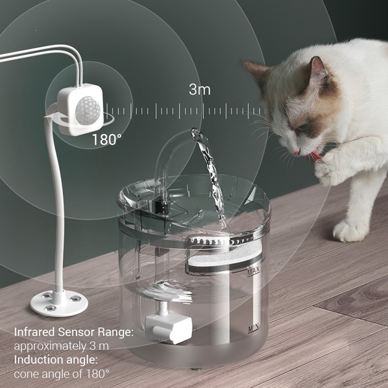 8 Pack Cat Water Fountain Filters Automatic Large Dog Water