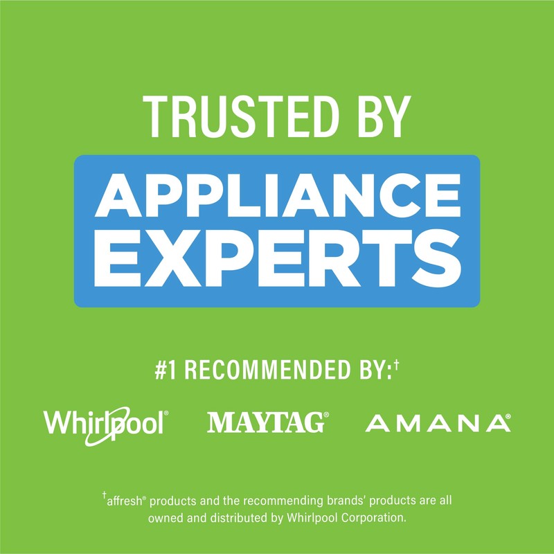 Affresh Washing Machine Cleaner, Helps Power Away Odor Causing Bacteria