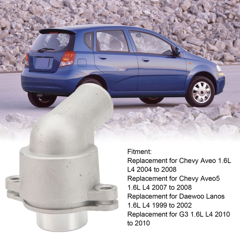 Engine Coolant Thermostat Housing TG278 Aluminum Alloy Engine Coolant Water