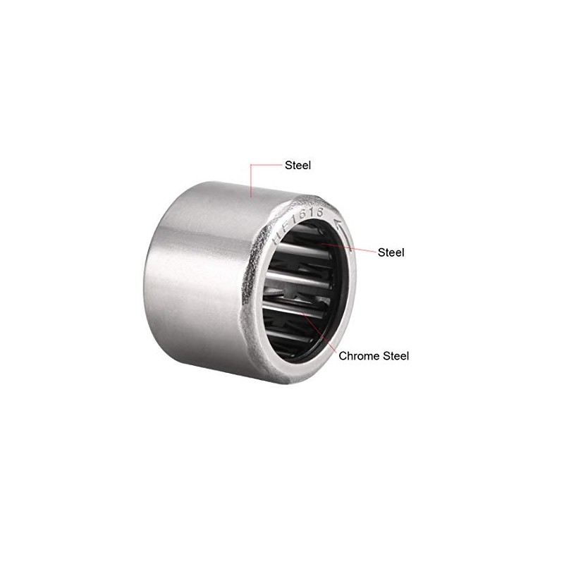 sourcing map Needle Bearings Disposable Clutch Bearing 16 mm Bore