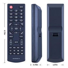 ZWP NS-RC4NA-14 Remote Control Replaced fit for Insignia TV NS-46D400NA14 NS-50DSNA14 NS-42D40SNA14 NS-65D550NA15 NS-65D4400A14 NS-46D40SNA14 NS-50D400NA14 NS-39L400NA14 NS-39D40SNA14 NS-32D201NA14