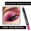 Rose Pink Eye Shadow Crayon Stick, Pearlescent Glitter Cream Eye