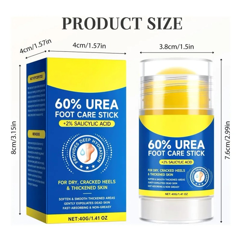 Crema Hidratante Y Antigrietas For Pies Con 60 % De