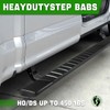 Liouedf Running Boards Side Steps - Aluminum Alloy + ABS