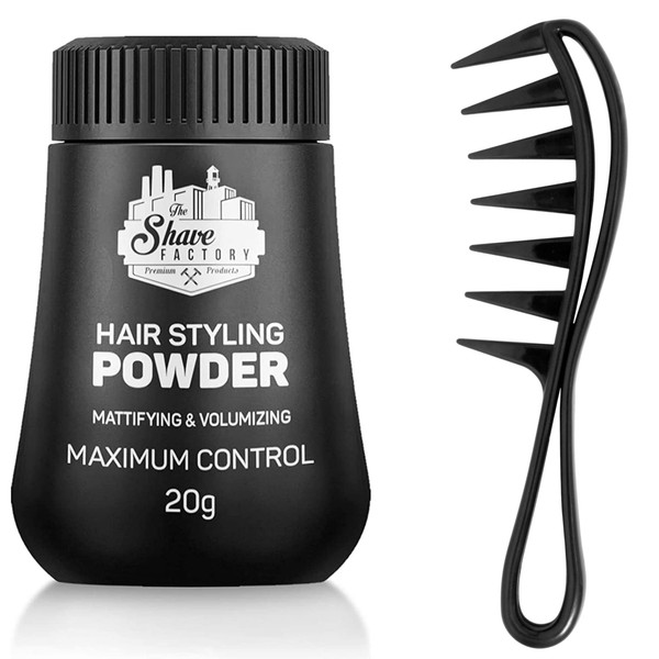 The Shave Factory Hair Styling Powder - Mattifying and Volumizing