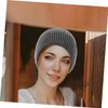 KOMBIUDA Warm Winter Knit Beanie Cap for Women Windproof Bike
