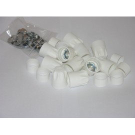 Universal Fitting Replacement Safety Radiator Valve Caps/Tops (10 Pack - Wheelheads)