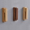 Wall Towel Rack Punch Wooden Towel Hook for Kitchen Bathroom