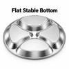Stainless Steel Multi-Grid Plate Divider for Hot Pot & Food
