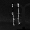 Men's and Women's Star Motif Star Chain, Single Ear, Olchan,