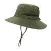 YAMEIZE Summer Adjustable Waterproof Bucket Hat - with String for
