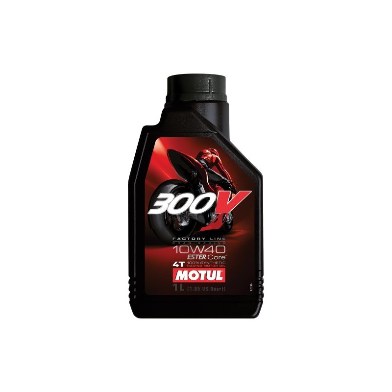 Motul 4 Cycle 300 V 4T 10W40 1 Liter Bottle