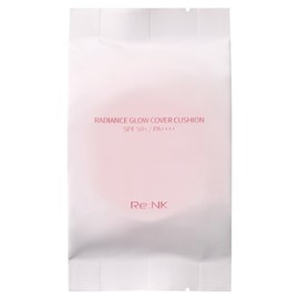 Re:NK Pink Radiance Glow Cover Cushion Refill 15g, 010 Light (No. 17~19), 1 piece / 리엔케이 핑크 래디언스 글로우 커버쿠션 리필 15g, 010 라이트(17~19호), 1개