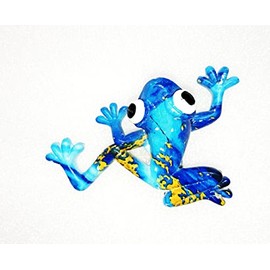 Blue Frog Resin Magnet